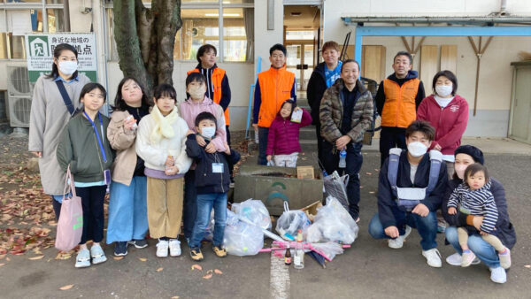 第22回東大宮駅前清掃は、今年最後を飾る有終の美化!