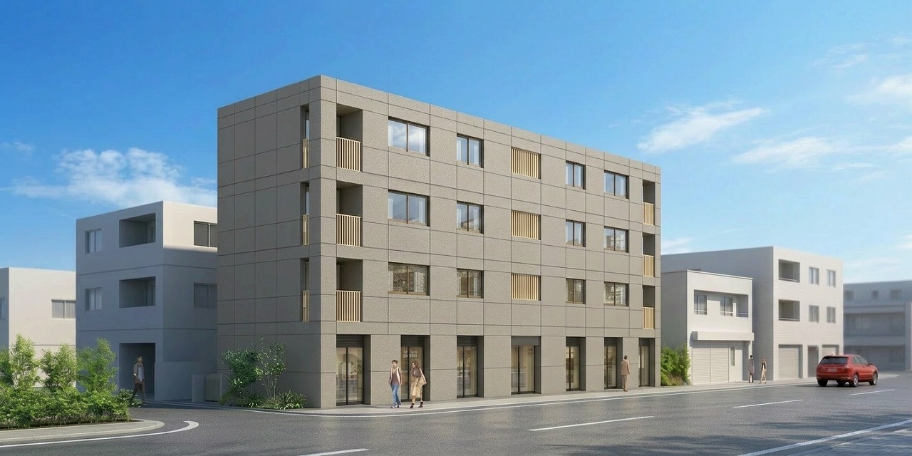 【宮原駅徒歩2分】都心直通&落ち着いた住環境!新築デザイナーズ賃貸「AION宮原」誕生(2027年1月中旬入居開始)
